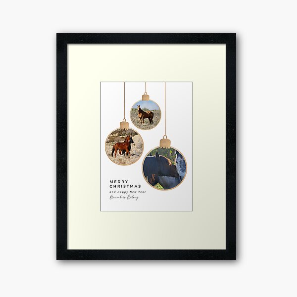 Item preview, Brumbies Belong Christmas Card for any year designed and sold by DiamondR.