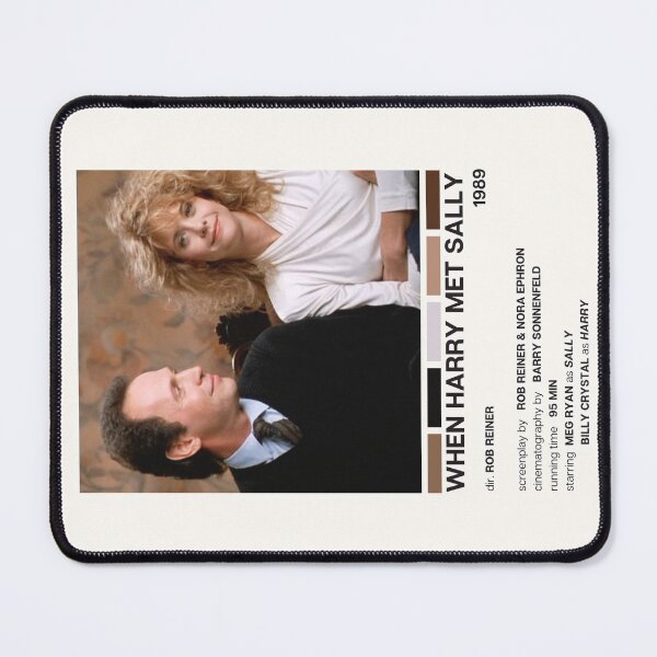 Item preview, When Harry Met Sally (1989) Movie Poster designed and sold by YellowishCat15.