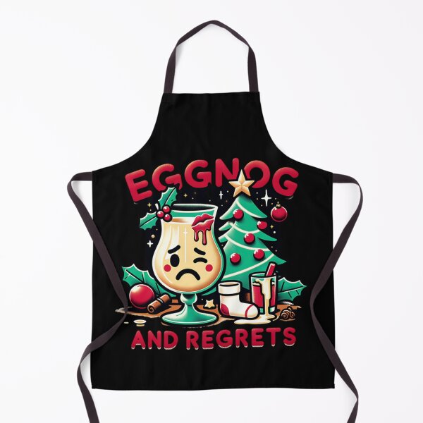 Item preview, Eggnog And Regrets Funny Chirstmas designed and sold by Redblackman.