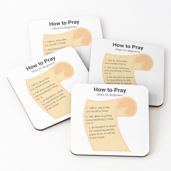 Item preview, How to Pray: For Beginners designed and sold by S4G Tees.
