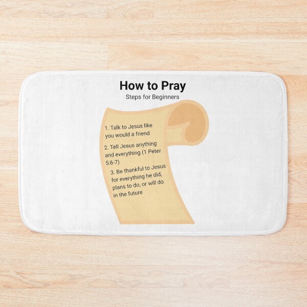 Item preview, How to Pray: For Beginners designed and sold by S4G Tees.