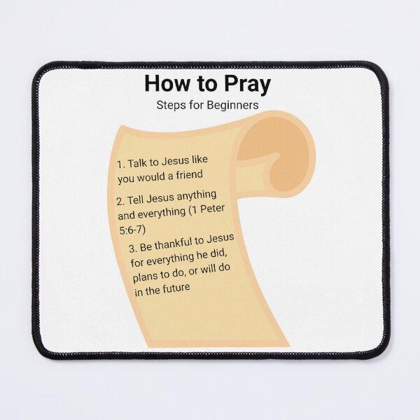 Item preview, How to Pray: For Beginners designed and sold by S4G Tees.