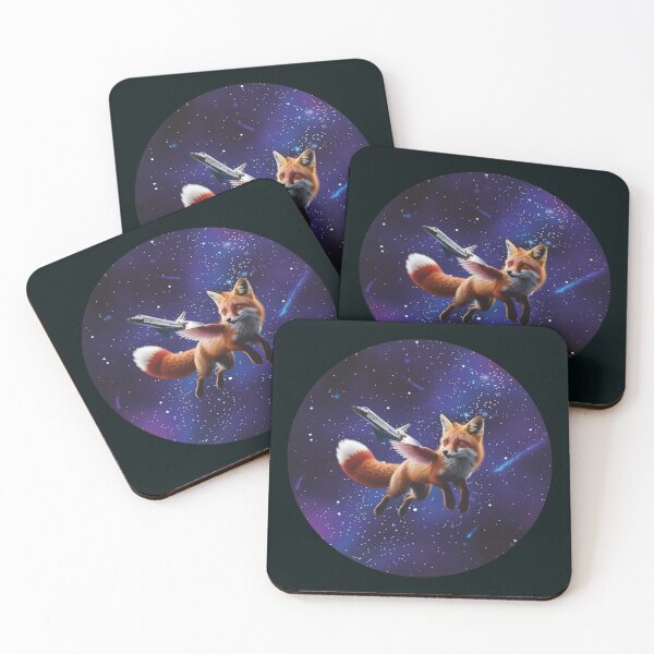 Item preview, The Astronaut Fox designed and sold by mrdog85.