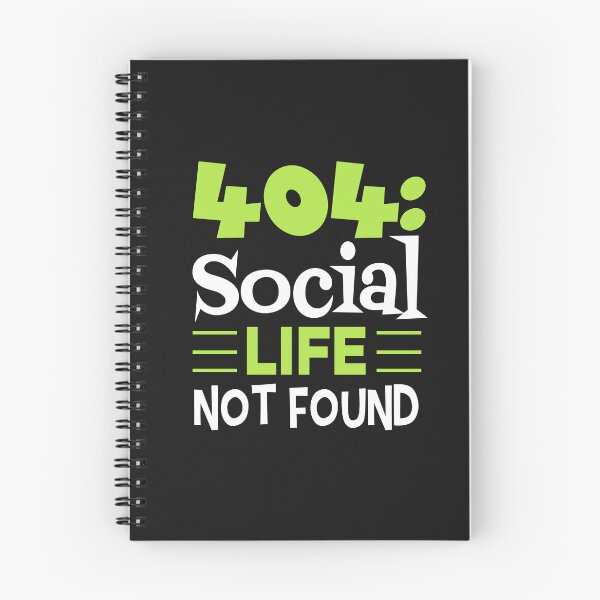 Item preview, 404 Social Life Not Found  designed and sold by ChangeNarrative.
