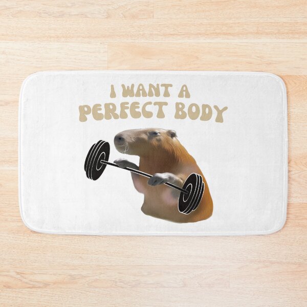 Item preview, I Want A Perfect Body. Capybara. #2 designed and sold by EunsooLee.
