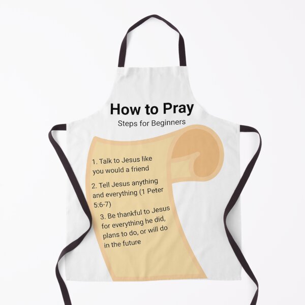 Item preview, How to Pray: For Beginners designed and sold by S4G Tees.
