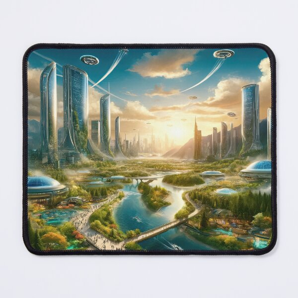 Item preview, Utopian Dreamscape designed and sold by CharlesScottArt.