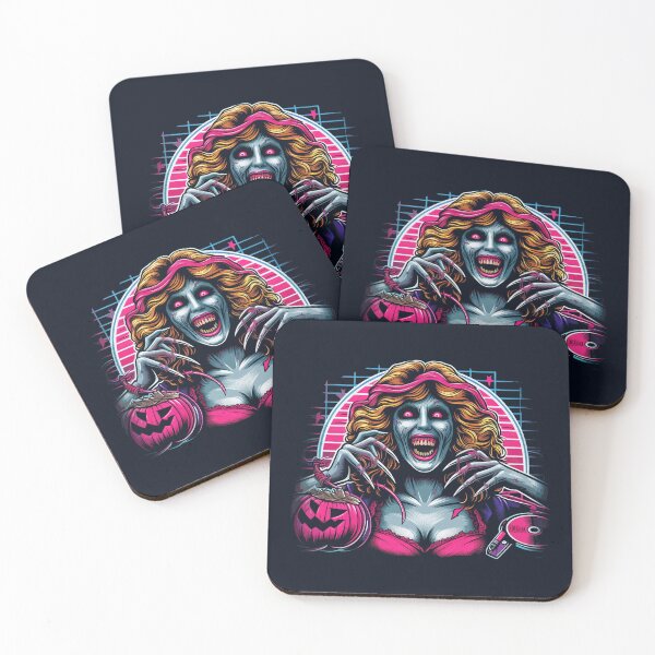 Item preview, Retro VHS Horror Woman designed and sold by PulpVintage.
