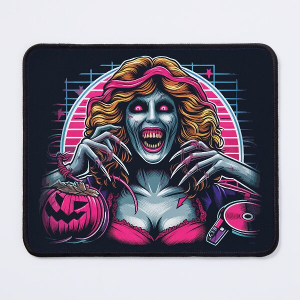 Item preview, Retro VHS Horror Woman designed and sold by PulpVintage.