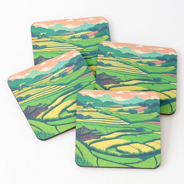 Item preview, Rice Paddies designed and sold by ColorArtByEric.