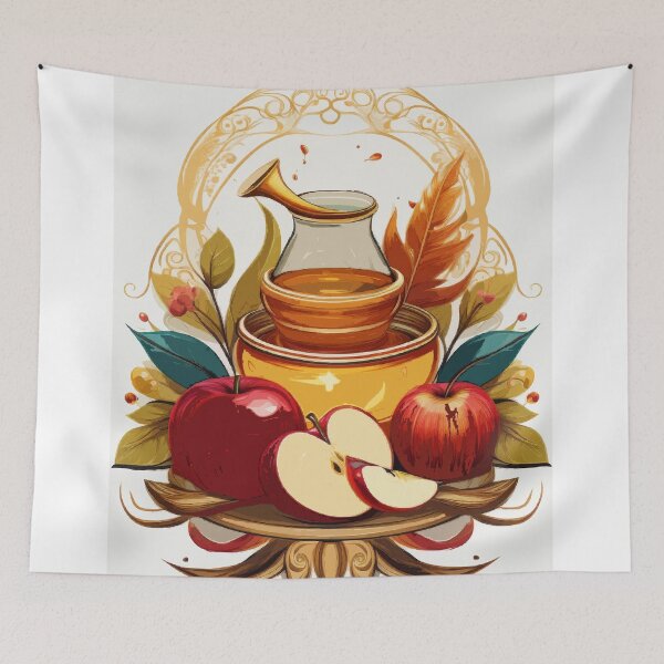 Item preview, New Beginnings: Rosh Hashanah Celebrations designed and sold by bb-15artstudio.