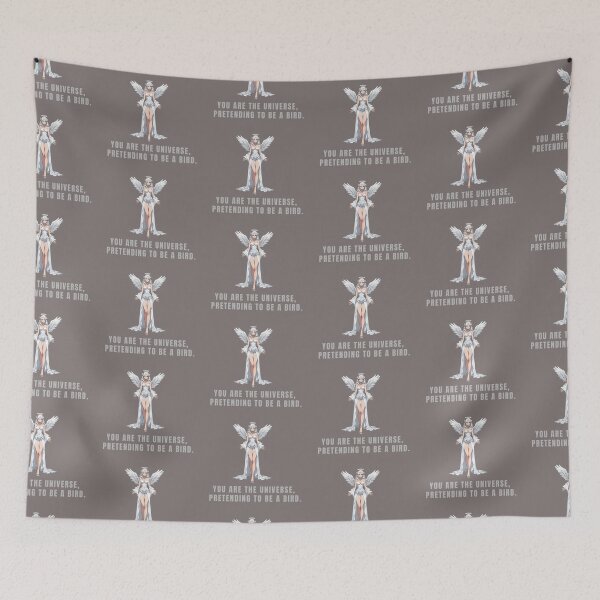 Item preview, "You are the universe, pretending to be a bird." designed and sold by La Loca.