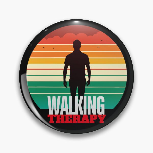 Item preview, Walking Therapy, Retro Sunset designed and sold by yoyola999.