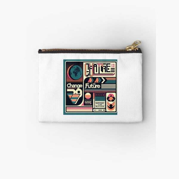 Item preview, **"Future Retro: A T-Shirt Design Fusing Nostalgia, Typography, Geometry, and Social Awareness"** designed and sold by majidi1.