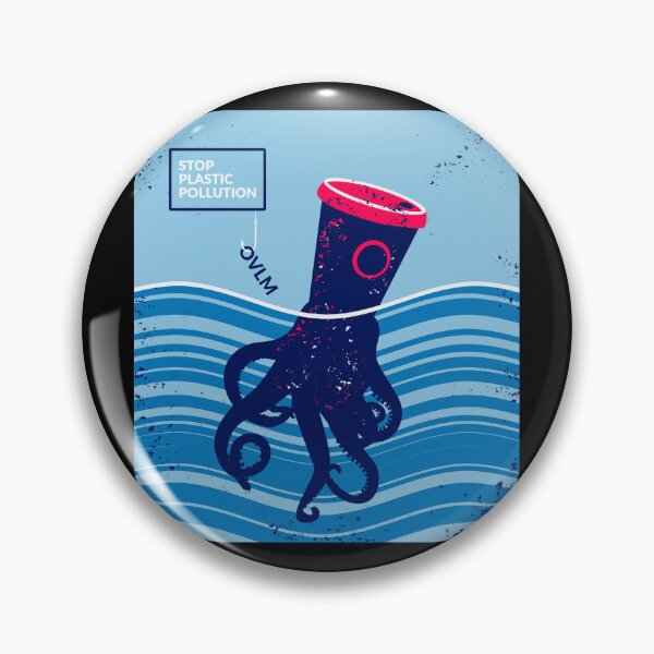 Item preview, STOP PLASTIC POLLUTION designed and sold by OVelhoLobodoMar.