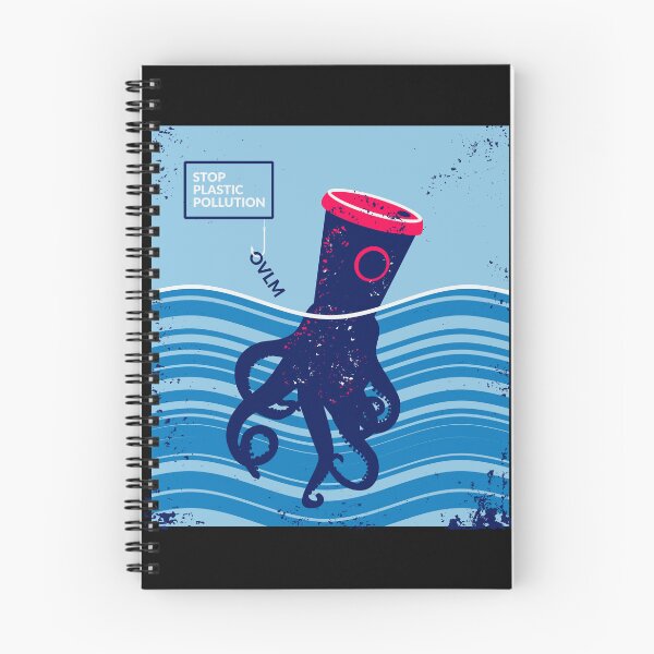Item preview, STOP PLASTIC POLLUTION designed and sold by OVelhoLobodoMar.