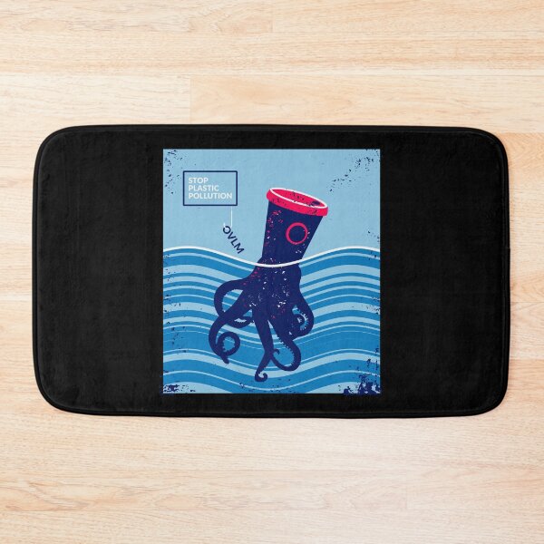 Item preview, STOP PLASTIC POLLUTION designed and sold by OVelhoLobodoMar.