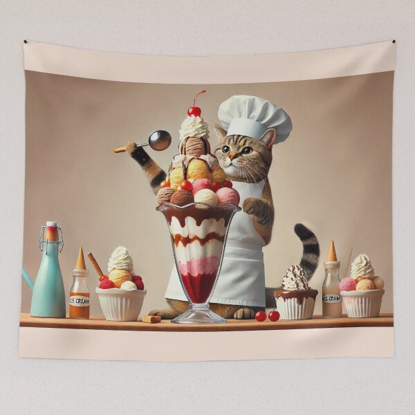 Item preview, Chef Nibbles - Sundae Sensation designed and sold by WheelieGdArt.