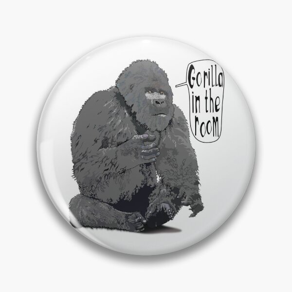 Item preview, Gorilla in the room designed and sold by m-yoga-store.