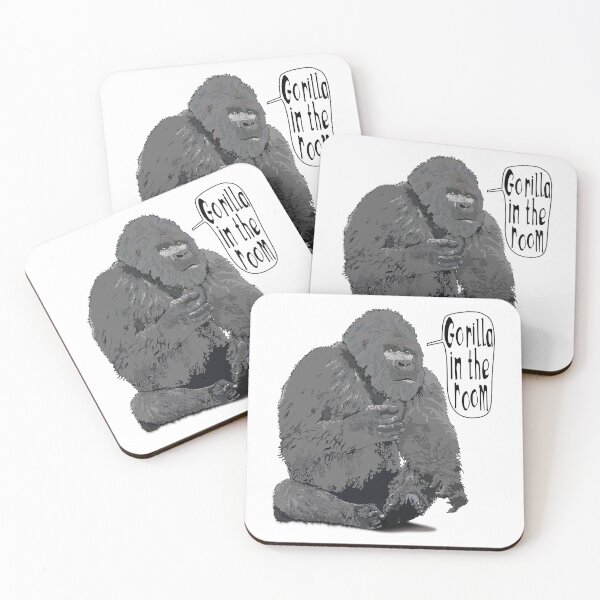 Item preview, Gorilla in the room designed and sold by Whimsy Trail Co.