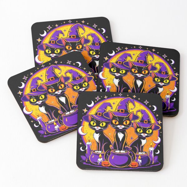 Item preview, Gatitas Mágicas de Halloween. designed and sold by ismo1530.