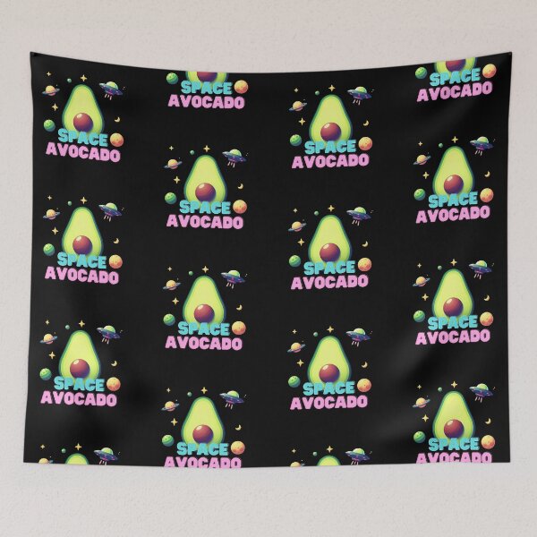 Item preview, kawaii space avocado designed and sold by ZerpaGiovanna.
