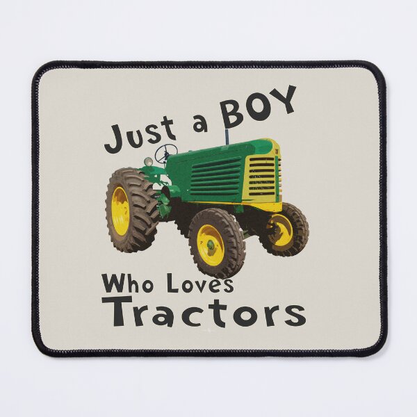 Item preview, Just a boy who loves tractors designed and sold by SEADOGPRINTS.