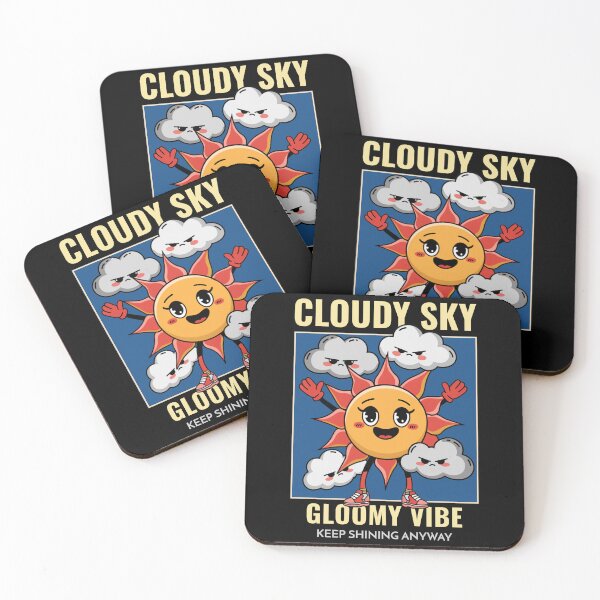 Item preview, Cloud Sky, Gloomy Vibe, Keep Shining Anyway designed and sold by ZoneTeebyMe.