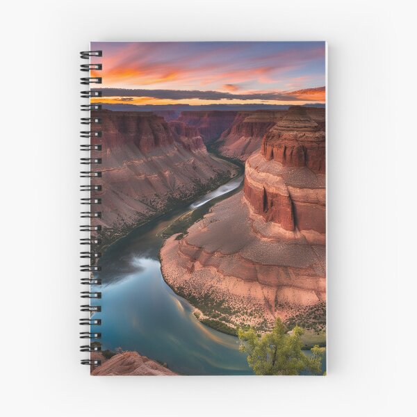 Item preview, River bend in the Canyon.  designed and sold by NicMacTees.