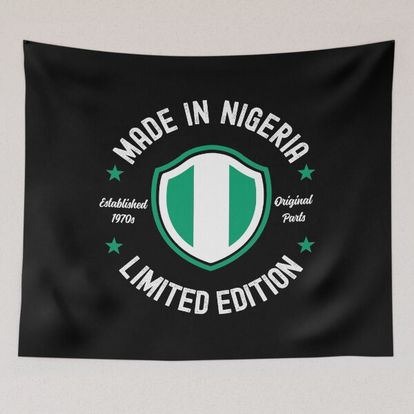 Item preview, Made In Nigeria, Limited Edition | For Birthday in 1970s - Black designed and sold by PearlMoonGrapes.