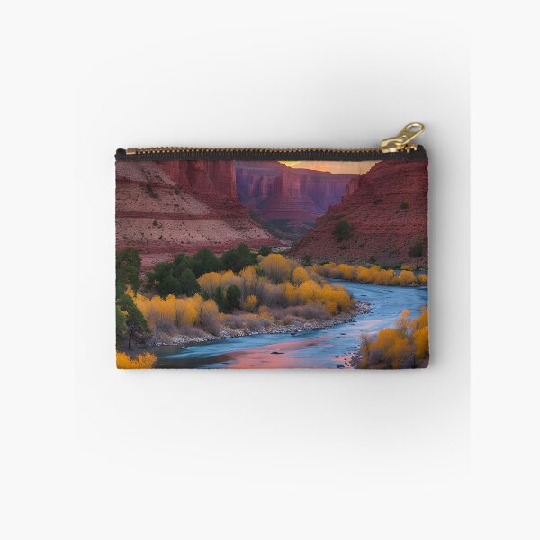Item preview, River through a Canyon.  designed and sold by NicMacTees.