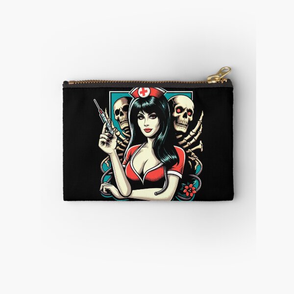 Item preview, Retro Horror Nurse designed and sold by PulpVintage.
