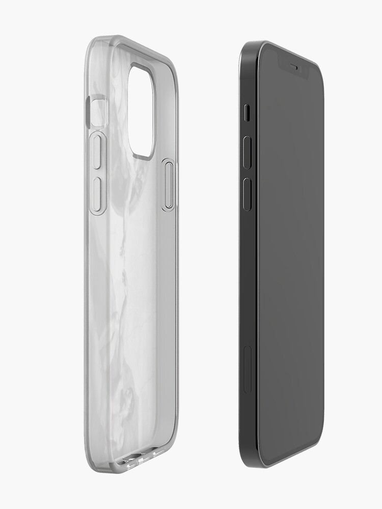 Alternate view of Black and White Creation of Adam Painting by Michelangelo Sistine Chapel iPhone Case & Cover