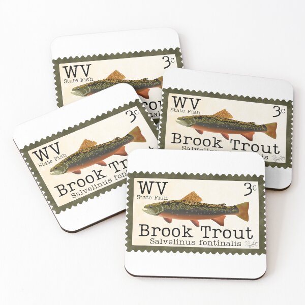 Item preview, Brook Trout: West Virginia State Fish designed and sold by Marguerite Artistry.
