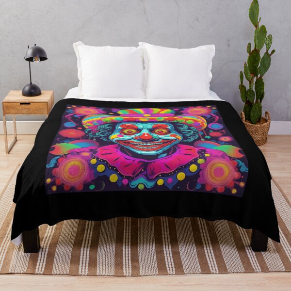 Item preview, Retro Neon Clown designed and sold by NicMacTees.