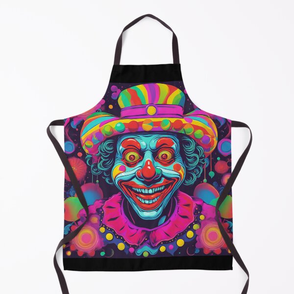 Item preview, Retro Neon Clown designed and sold by NicMacTees.