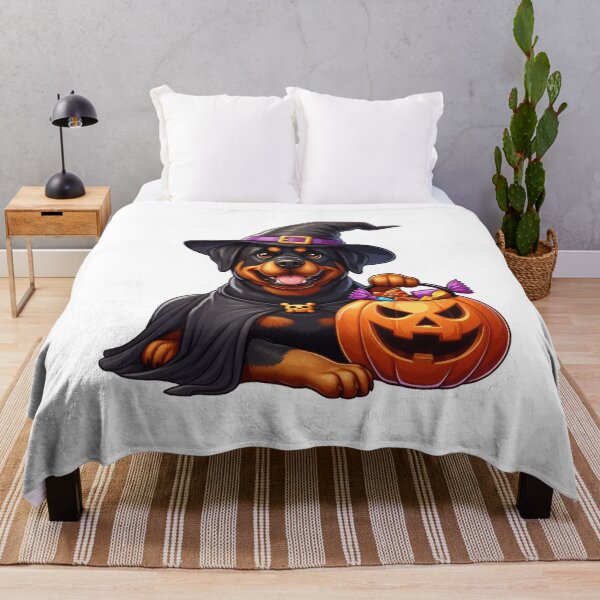 Item preview, Rottweiler Dog Halloween designed and sold by doodIllustrate.