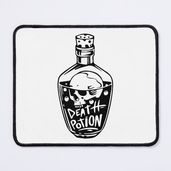 Item preview, Elixir of Life Vintage Potion Bottle - deewolf Art designed and sold by -DEEWOLF-.
