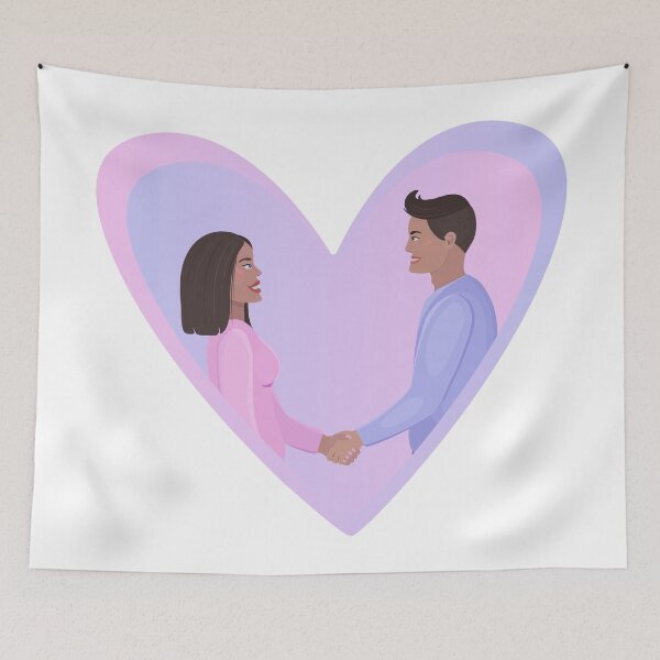 Item preview, Woman and man, life partner's handshake designed and sold by OM-lova.