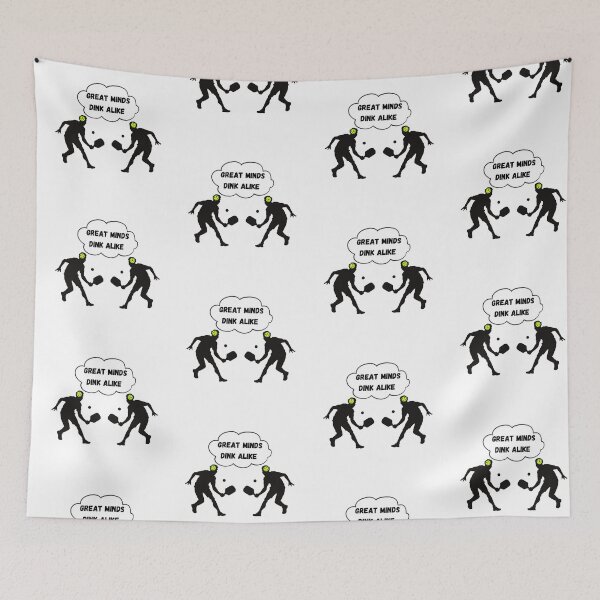 Item preview, Great Minds Dink Alike - Funny Pickleball Shirt designed and sold by myfavoritesm4.