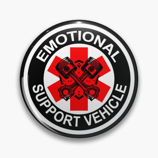 Item preview, Emotional Support Vehicle designed and sold by FlatSixGraphics.