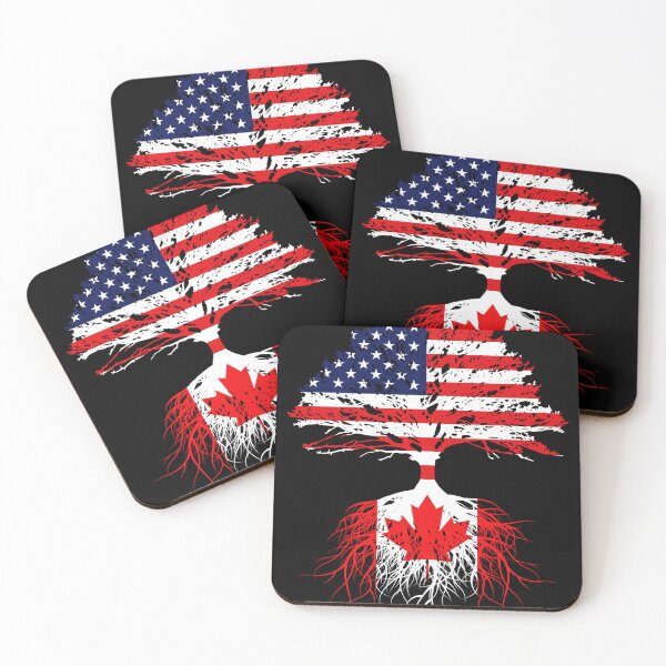 Item preview, Canada Canadian Roots, Canada USA Flag, Can Am, Canadian American US American Naturalization Ceremony Gift  Present For Men Women Kids Youth Family designed and sold by maindeals.