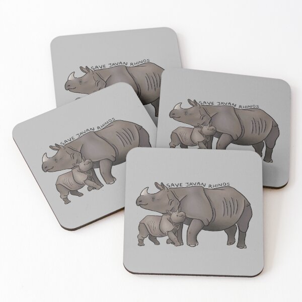Item preview, Save Javan Rhinos designed and sold by PinkRhino24.