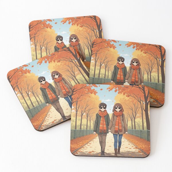 Item preview, Autumn Walk Together designed and sold by mujjishop.