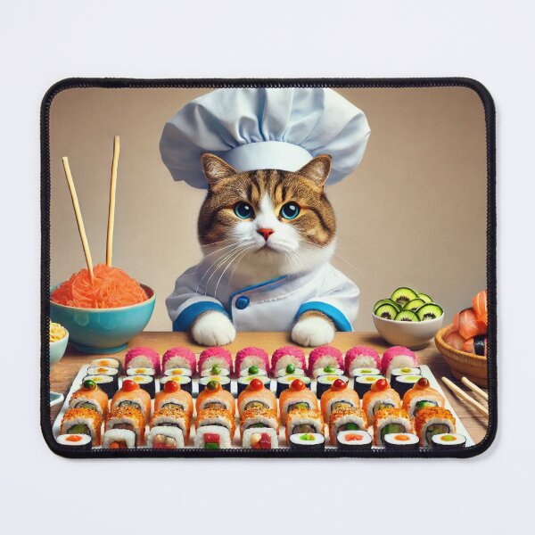 Item preview, Chef Maki - Sushi Master at Work designed and sold by WheelieGdArt.