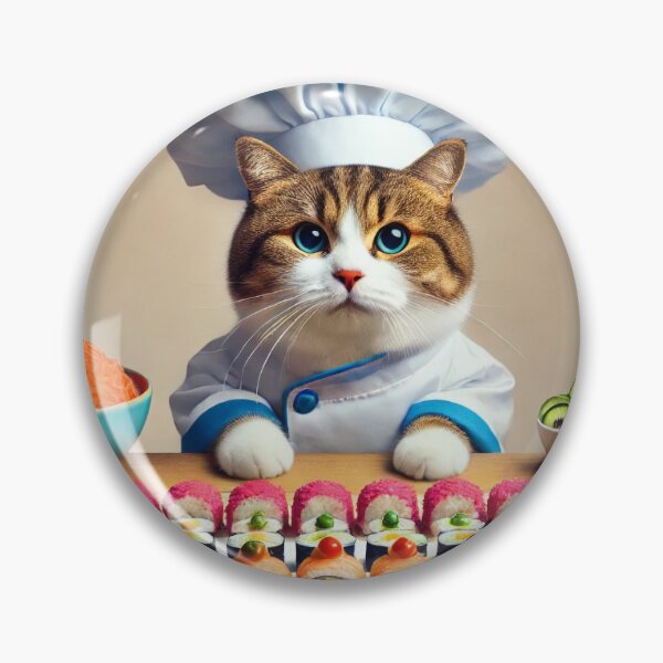 Item preview, Chef Maki - Sushi Master at Work designed and sold by WheelieGdArt.