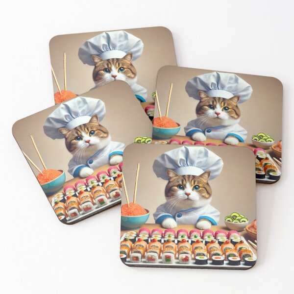 Item preview, Chef Maki - Sushi Master at Work designed and sold by WheelieGdArt.