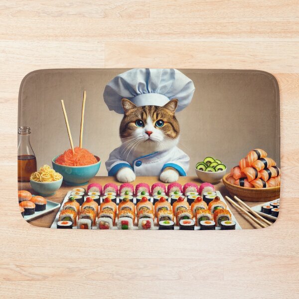 Item preview, Chef Maki - Sushi Master at Work designed and sold by WheelieGdArt.