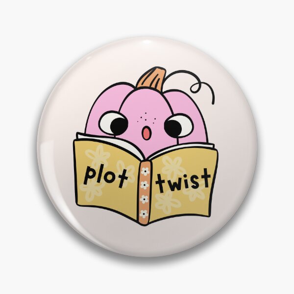Item preview, plot twist | pumpkin in awe designed and sold by Neadoodles.