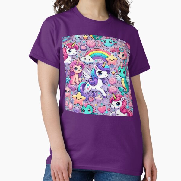 Item preview, Fantasy world of unicorns and mermaids designed and sold by PairitLogos.
